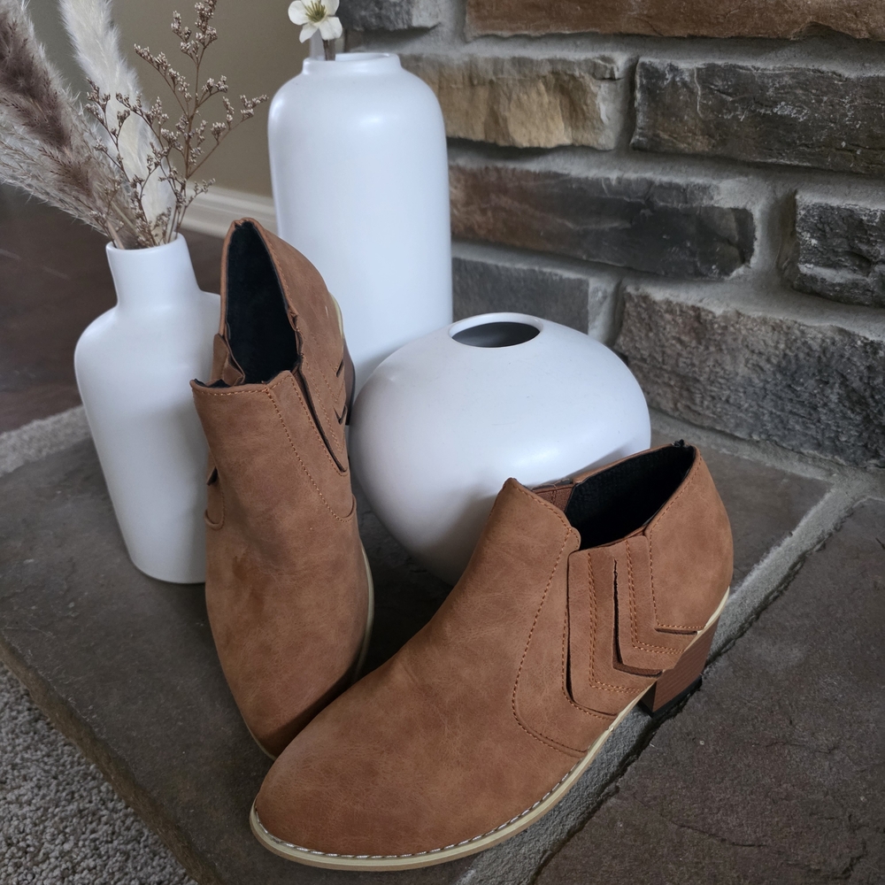 Tan Ankle Boots
